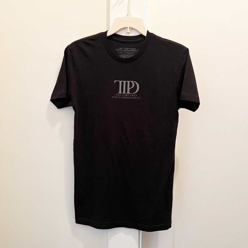 Taylor Swift‎ Tortured Poets Department Down Bad Tee XS Cotton Short Sleeve